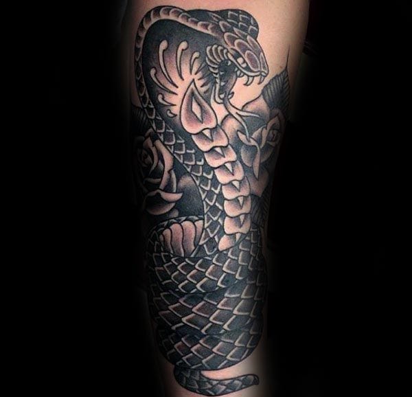 9 Stylish and Stunning Cobra Tattoo Designs  Styles At Life